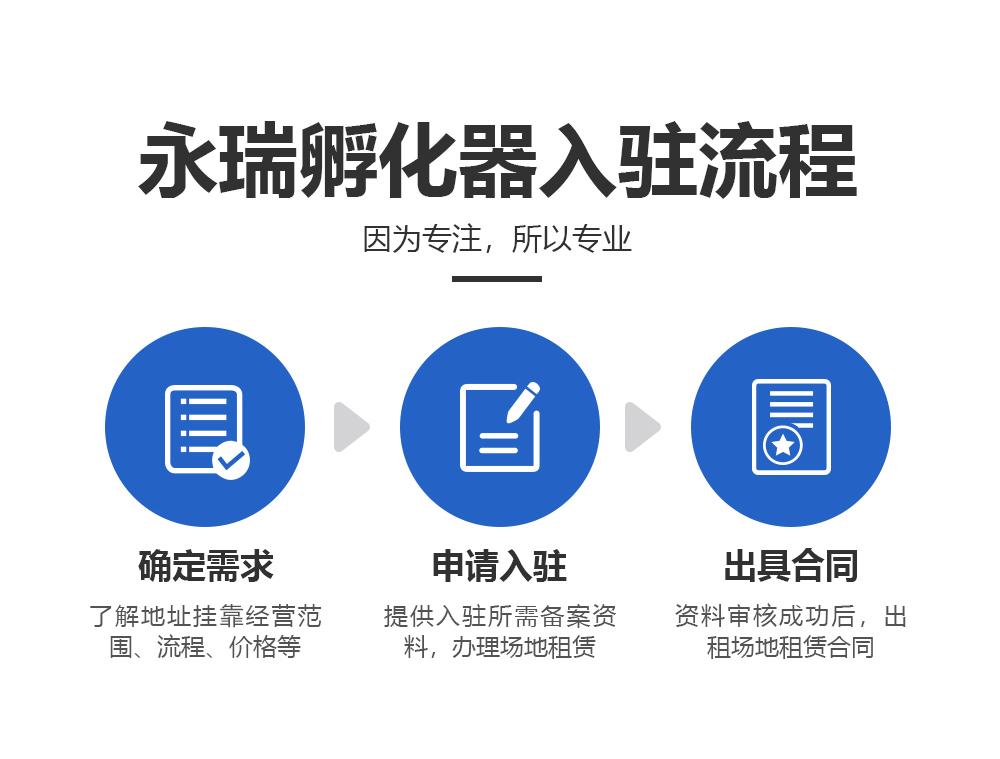 永瑞孵化器入驻流程